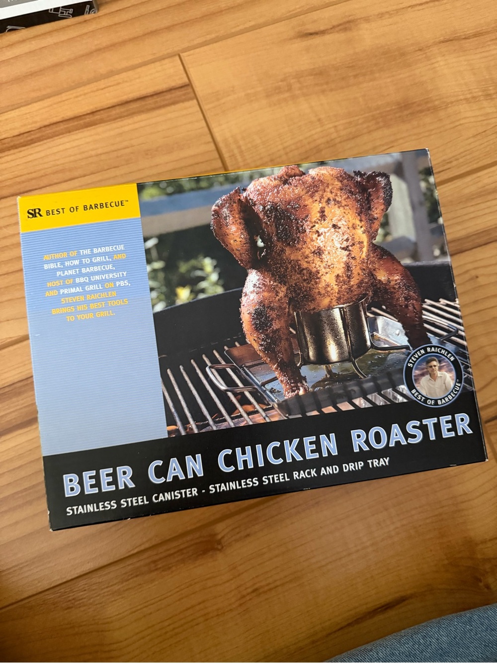 New In Box Beer Can Chicken Kit